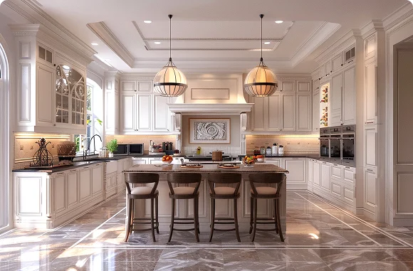 Custom Kitchen Design & Layout Planning