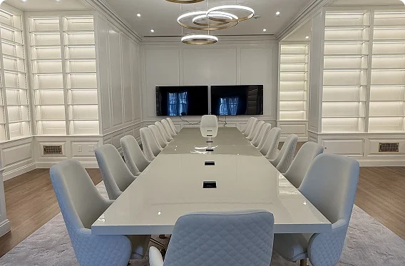 Conference Rooms & Work Areas